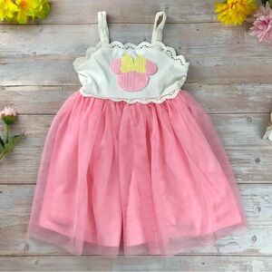 Disney Minnie Mouse Pink Tulle Dress - NWOT